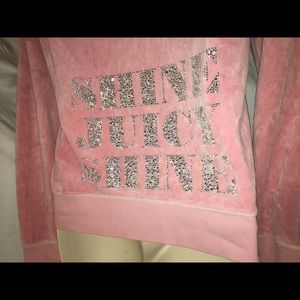 Juicy Couture Tops - Juicy couture shine juicy shine women’s hoodie Juicy Couture Tops - Juicy couture shine juicy shine women’s hoodie